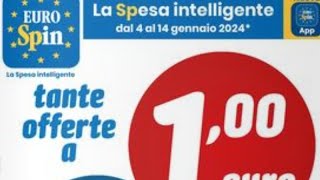 Volantino EUROSPIN 🛒 dal 4 al 14 Gennaio 2024 [upl. by Ecikram537]