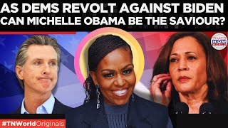 Michelle Obama Leads Hypothetical Polls Outshines Kamala and Gavin  Times Now World [upl. by Adnimra]