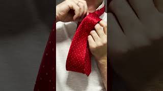 How to quickly tie a tie Easy way [upl. by Oberstone348]