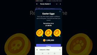 12 September easter eggs rocky rabbit 🐰  Easter egg today youtubeshorts [upl. by Orlantha]