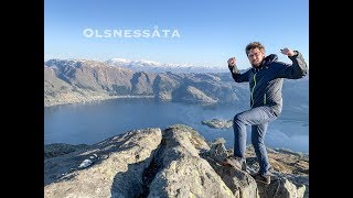 Olsnessåta Hiking Osterøy Bruvik Hordaland [upl. by Enawtna]