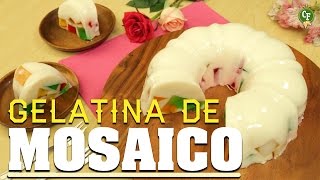 ¿Cómo preparar Gelatina de Mosaico  Cocina Fresca [upl. by Rramed]