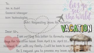 Write a letter to your friend describing about how you spend summer vacation [upl. by Moriah]