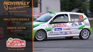 OBC DALLOSTO  CROCE  43° Rallye San Martino di Castrozza e Primiero  PS6 Val Malene CRASH [upl. by Sisco]