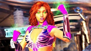 THIS IS HOW I PLAY STARFIRE  Injustice 2 quotStarfirequot Gameplay [upl. by Britt721]