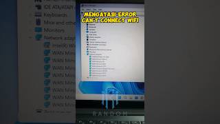 Cant Connect Wifi or Wifi No Detect shorts windows tutorial diy tips randommedia23 [upl. by Crowley]