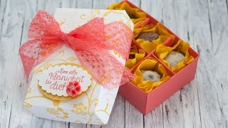 Kleine PralinenSchachtel  Stampin Up [upl. by Higinbotham638]