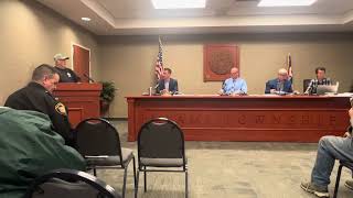 Miami Township Trustees Meeting March 20 2024 part 6 [upl. by Einnov]