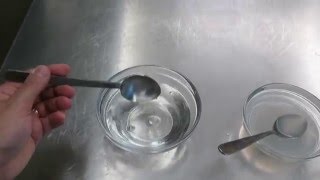 Tests water  xanthan gum from 1 to 8 [upl. by Laeno]