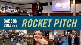 Journey to Babson Colleges Rocket Pitch  BabsonUnscripted [upl. by Joachima]