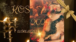 KOS ♈️  2024 ÉVES ELŐREJELZÉS 🎆🪐 [upl. by Rennie436]