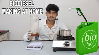 biodiesel making at home बायोडीजल सरल तरीके से बनाएं [upl. by High713]