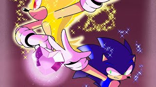 Sonic Frontiers  Vandalize My Heart 💖 Collab with mochika56 SpeedPaint [upl. by Joash]