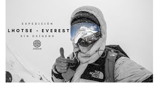 Lhotse  Everest sin oxígeno [upl. by Zevahc]