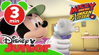 Babysitten für Hilda Hippopotamus  Micky und die flinken Flitzer  Disney Junior Kurzgeschichten [upl. by Darooge]