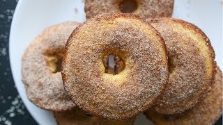 Low Carb Keto DONUTS  Cinnamon Sugar Donut Recipe  Easy Keto Recipes For Breakfast or Dessert [upl. by Retsila]