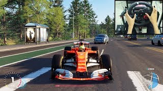 F1 Car The Crew 2  Logitech g29 gameplay [upl. by Krasnoff243]