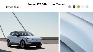 2025 Volvo EX30 Exterior Colors [upl. by Prichard]