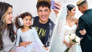 3 Year Old Daughter REACTS To Our WEDDING VIDEO EMOTIONAL 😢 [upl. by Innavoij]