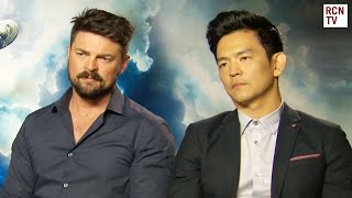 Star Trek Beyond John Cho amp Karl Urban Interview [upl. by Ellimac379]