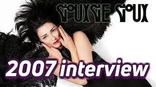 Siouxsie Sioux talks about her Mantaray Album  2007 Interview [upl. by Akirrehs]