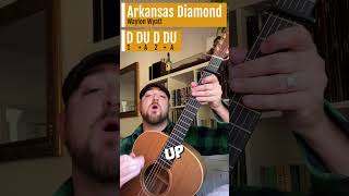 Arkansas Diamond By Waylon Wyatt mini lesson 🎸 acousticguitarlessons chordsprogression guitar [upl. by Leoine583]