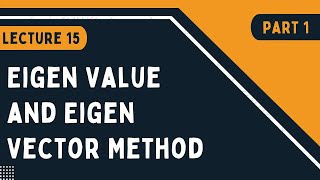 Eigenvalue and Eigenvector Method  Solution of System of Linear Different Equation [upl. by Ramalahs682]