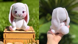 Coelho Snow em amigurumi parte 1 [upl. by Notsa]