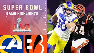 Rams vs Bengals  Super Bowl LVI Game Highlights [upl. by Dorran]