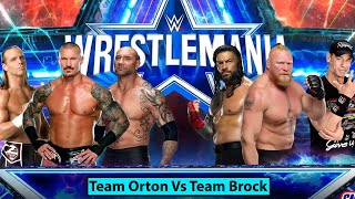 Team Orton VS Team Brock [upl. by Htez207]