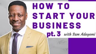 Start Your BUSINESS with Sam Adeyemi  Skills You Need [upl. by Jovia]