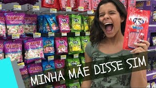 MINHA MÃE DISSE SIM PRA TUDO NO MERCADO  GABRIELLA SARAIVAH [upl. by Kcirtap]