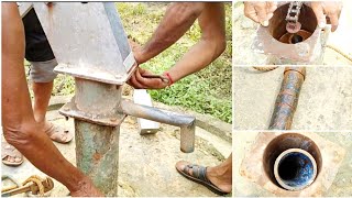 How to Make a Mini Hand Pump Running a Hand Pump [upl. by Amalea]