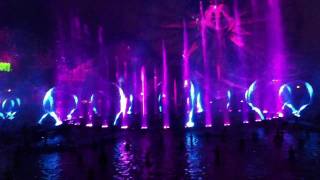 Disney California Adventure World of Color New Years Eve 2010  2011 [upl. by Llehcram]