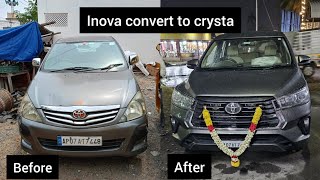 2008 innova conversion to innova crysta [upl. by Ayrb504]