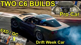 Pro Drift Corvette C6 amp Drift Week C6  HGK Kevlar Body  6XD Sequential  Quick Change [upl. by Stutman]