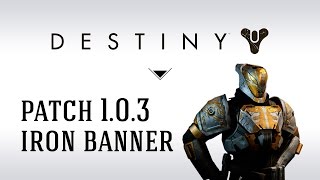 FR Destiny Patch 103 In Game  Bannière de Fer 20 [upl. by Devora]