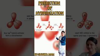 Prediction Of Hybridization  chemistry👨‍🔬 inovation funsciencefacts biology chemistry [upl. by Tahp748]