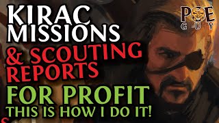 POE 2023 KIRAC MISSIONS ARE NOT THAT BAD  VAAL SCOUTING REPORTS MIDLEAGUE STRATEGY [upl. by Isabella]