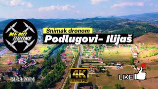 PodlugoviIlijaš  4K Snimak s dronom [upl. by Aigroeg]