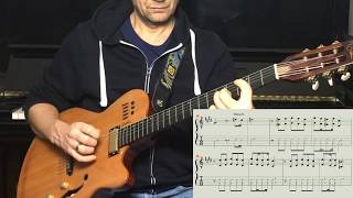 Jazzenco  George Benson Guitar Transcription Part 1 [upl. by Amarillis]