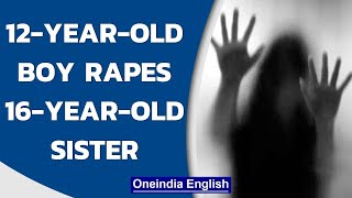 Noida 12yearold boy allegedly rapes and impregnates his 16yearold sister  Oneindia News [upl. by Adamis]