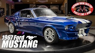 1967 Ford Mustang Fastback Restomod For Sales Vanguard Motor Sales 2687 [upl. by Suravaj]