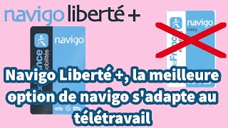 Navigo Liberté ：la meilleure option de Passe Navigo sadapte au télétravail Liberté RATP [upl. by Felice870]