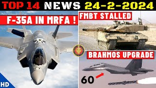 Indian Defence Updates  F35 in MRFA60 Su30 BrahmosA UpgradeFMBT StalledBlack Panther Robo Dog [upl. by Bessy815]