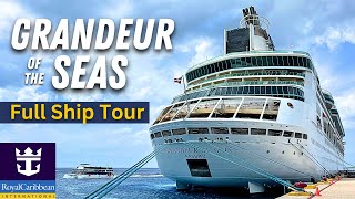 Royal Caribbean Grandeur of the Seas Full Tour amp Review 2024 First Tour After Dry Dock [upl. by Siramaj414]