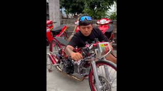 Honda wave Thailand dragthailand automobile 2takracing roadrace dragrace ninja2tak drag [upl. by Trutko]