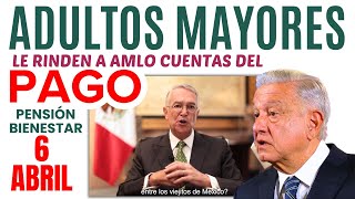 PROXIMOS PAGOS A ADULTOS MAYORES🔴ATENCIÓN LE RINDEN CUENTAS A AMLO¡🔴 [upl. by Alemap]