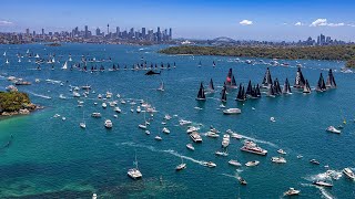 Rolex Sydney Hobart Yacht Race 2022 – The race is on [upl. by Bega]