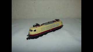 Fleischmann  N Scale  Train Set BR 103 1426 [upl. by Isiahi]